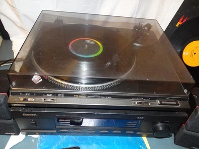 GIRADISCHI SEMIAUTOMATICO TECHNICS SL-BD22 TRASMISSIONE A CINGHIA *NM* COMPLETO LOOK & LISTEN - Immagine 1 di 4