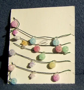Lemax - mattierte Ornamentgirlande - Dorfsammlung - EUC - im Ruhestand - Bild 1 von 1