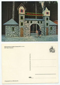 16915 - Märchenwald am Großen Arbersee - Bayer. Eisenstein - Eingang - alte AK - Imagen 1 de 1