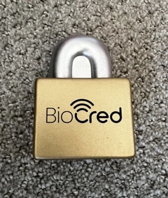Soft Foam Padlock Lock Stress Ball Reliever Security Safety Collectible BioCred  - Image 1 of 4