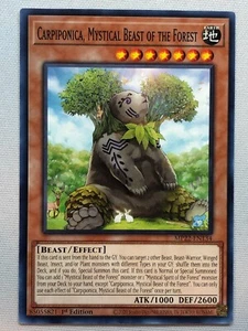 Yugioh 2022 Lata de los Dioses del Faraón Carpiponica, Bestia Mística del Bosque - Imagen 1 de 1