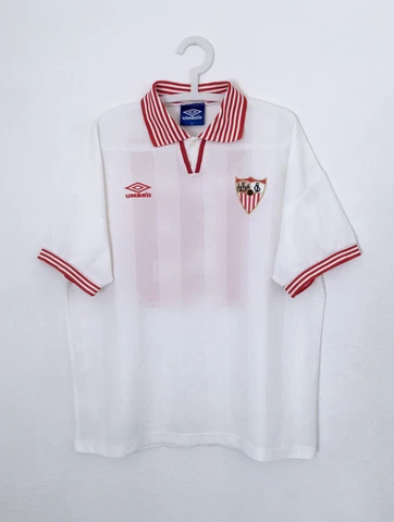 SEVILLA FC 1996/97 UMBRO Player Football Shirt XL Mens Vintage Soccer Jersey Cover