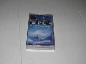Natalia Kukulska Najpiekniejsze Koledy Cassette Tape Polish Carols New Sealed - Foto 1 di 2