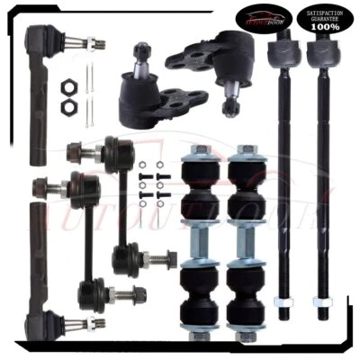 10 piezas rótulas delanteras extremo de varilla de dirección apto para Buick Rendezvous 2002-2007 Foto 1 de 4