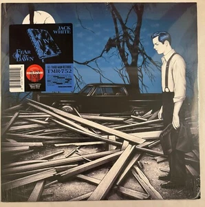 JACK WHITE – FEAR OF THE DAWN - TMR-752 EXCLUSIVE "MOON GLOW" WHITE VINYL LP 19R - Imagen 1 de 2