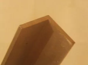 (10) Ángulos de aluminio ~ 1/8" X 1" L X 1" W ~ Para soporte, estante, esquina - Imagen 1 de 2