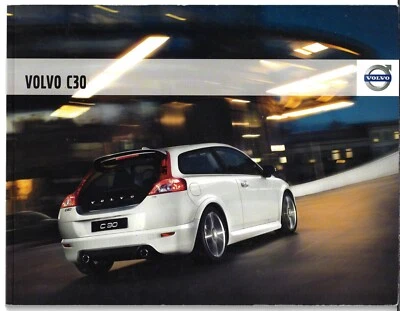 Volvo C30 2008-09 UK Market Sales Brochure - Image 1 of 2