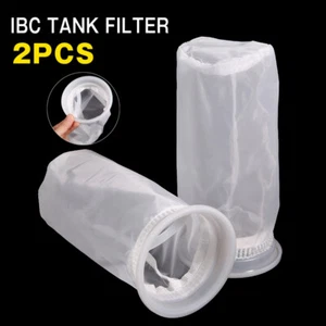 2Pcs Ibc Nylon Sieb Filter Für Belüftung Tonne Fass Plastik Abdeckung Tote Tank - Bild 1 von 14