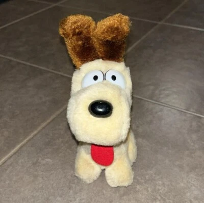 Vintage 1981 Dakin Garfield Odie dog Plush Toy Small 5 Inch - Image 1 of 2