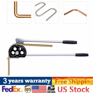 Dobladora de tubos de trinquete de 3/4" herramienta de refrigeración HVAC tubo de cobre de aluminio CE - Imagen 1 de 14
