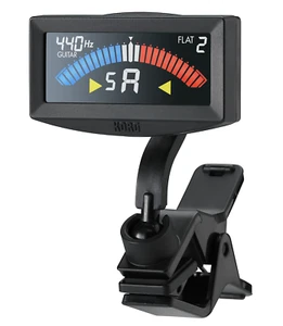 Korg PitchCrow-G Tuner AW-4 Clip-On for Wind Instruments, Guitars and Basses - Picture 1 of 3