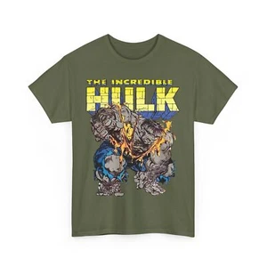 Incredible Hulk T-Shirt - Todd McFarlane Art - Marvel Comics - Grey Hulk, Banner - Picture 1 of 43