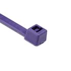 T50R7C2 - Cble Tie 8in L UL Rated 50lb TS PA66 Purple (100 EA)