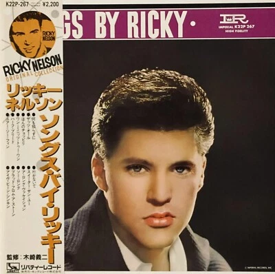RICKY NELSON "Songs By Ricky " Japan ONLY special series w/obi/lyrics STEREO - Image 1 of 4