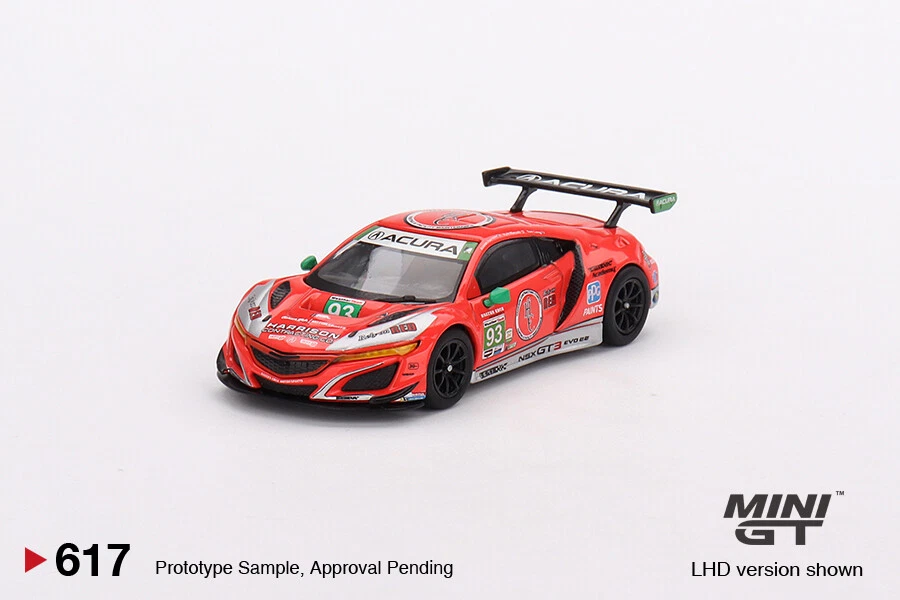 1/64 ACURA NSX GT3 EVO22 NO.93 WTR RACERS EDGE MOTORSPORTS (LHD) MGT00617-L - Image 1 of 1