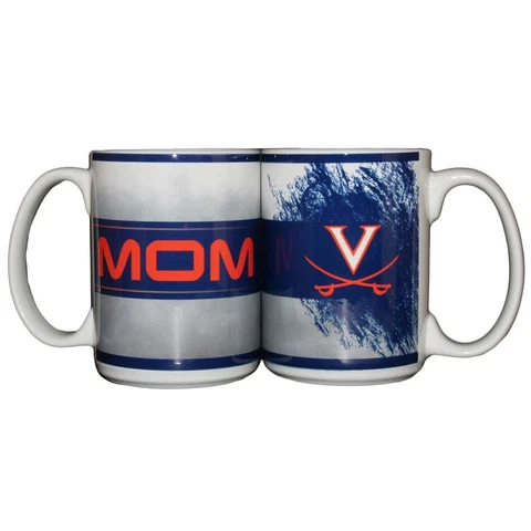 Virginia Cavaliers 15oz Ceramic Mug - Mom Cover