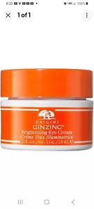 New Origins GINZING Brightening Eye Cream w/Caffeine & Ginseng "Cool" 0.5oz 15mL - Picture 1 of 3