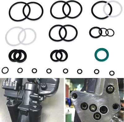 EM-AUTO Tilt Trim Seal Kit für Yamaha Bootsmotoren 115 150 175 200 PS für Showa O-Ring