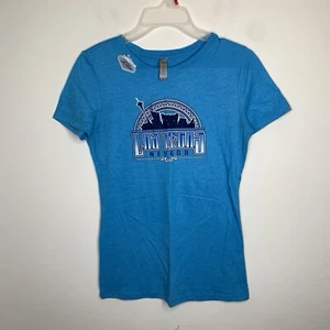Camisa de manga corta para mujer M azul Las Vegas Nevada - Imagen 1 de 4