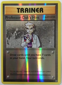 POKEMON PROFESOR OAK'S HINT 84/108 XY EVOLUCIONES POCO COMÚN HOLO INVERSO CASI NUEVO - Imagen 1 de 2