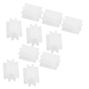 10Pcs Blanc 8Dents 2mm Arbre Diamètre DIY radio commandé Modèle Engrenages - Photo 1 sur 1