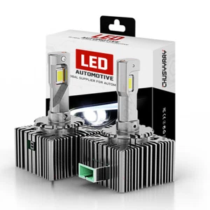 2x D3S D3R LED Headlight Bulbs 35W 6500K Super White HID Xenon Conversion Kit - Picture 1 of 24
