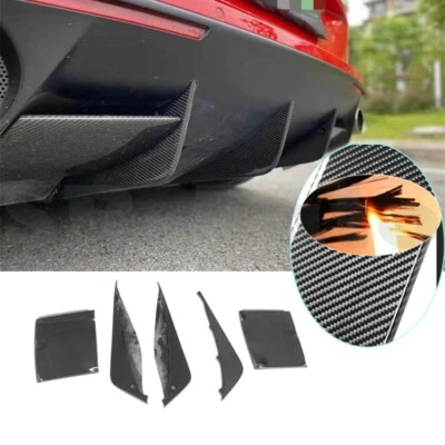 Real Carbon Fiber Car Rear Bumper Splitter for Ferrari California T 2015-18 - Image 1 of 4