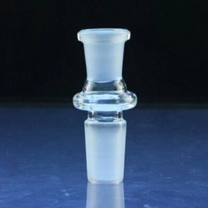 6 Pak Glass Adapter Slide Bowl Extension Glass Reducer 18mm MALE to 14mm FEMALE - Picture 1 of 1