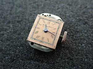 VINTAGE 16.3MM MATHEY TISSOT SWISS WRIST WATCH MOVEMENT - RUNNING  - Picture 1 of 2
