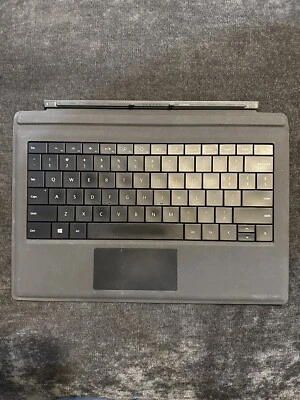 Microsoft Model 1644 Type Cover for Surface Pro 3 - Black Keyboard Used. Tested - Image 1 of 4