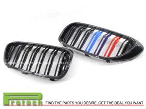2017+ M-Tri 3 Color Front Kidney Grille For BMW G30/G31 530i 540i 550i 5 Series - Picture 1 of 1