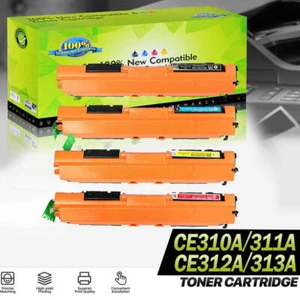 Juego de tóner 4 piezas CE310A CE311A CE312A CE313A para HP LaserJet 100 color MFP M175nw - Imagen 1 de 22