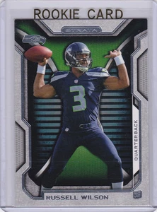 RUSSELL WILSON ROOKIE CARD 2012 Topps Strata RC Football NFL SEATTLE SEAHAWKS! - Picture 1 of 2