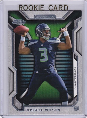 RUSSELL WILSON ROOKIE CARD 2012 Topps Strata RC Football NFL SEATTLE SEAHAWKS! - Image 1 of 2