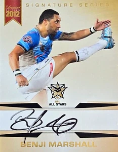 Limited Edition NRL Representatives : Signature Series "Benji" (#SS-6) ESP 2012 - Picture 1 of 10