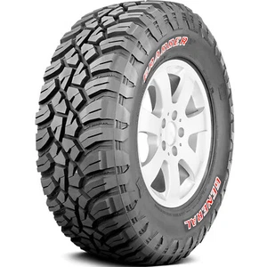 2 Tires LT 33X10.50R15 General Grabber X3 MT M/T Mud Load C 6 Ply - Picture 1 of 3
