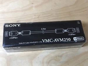 Sony VMC-AVM250 AV Multi Terminal Cable PlayStation 2 PS2 Genuine OEM New Sealed - Picture 1 of 6