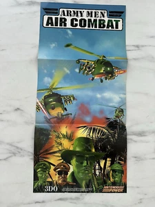 22 x 11 Vintage Nintendo Power Poster - N64 Army Men Air Combat - Bild 1 von 1