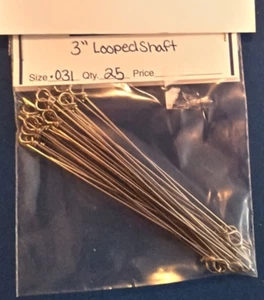 25 GESCHLUNGENE EDELSTAHL KÖDERSCHAFT DRAHTFORMEN 3 ZOLL - Bild 1 von 3