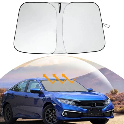 Parabrisas Parasol Para Honda Civic 2016-2021 Plegable Parasol Bloques Rayos UV Foto 1 de 4
