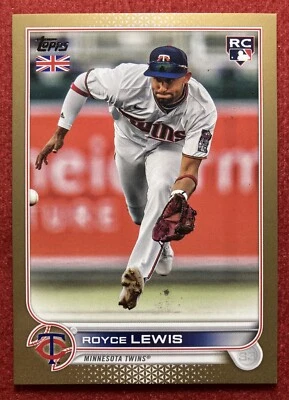 ROYCE LEWIS 2022 Topps UK #137 GOLD RC /25 Minnesota Twins PLEASE READ - Image 1 of 3