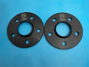 FORD 5x108 SCHWARZ Radnabe Distanzscheiben 10 mm breit 63,4 cb KEINE VERLÄNGERTEN STEHBOLZEN GELIEFERT - Bild 1 von 4