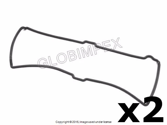 Porsche 928 944 968 '87-'95 Valve Cover Gasket (Set of 2) REINZ + WARRANTY - Image 1 of 1