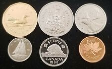 Canada 1988 Proof Set (no silver) UNC