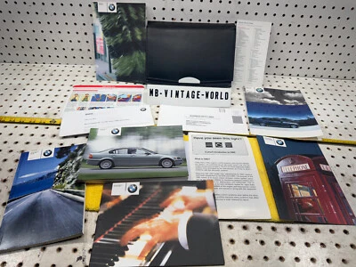 Original BMW 2004 E46 320i 325i 325Xi 330i manuales del propietario 11 folletos, estuche BMW 1 Foto 1 de 4