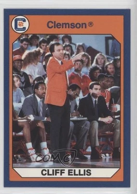 1990 Collegiate Collection Clemson Tigers Cliff Ellis #92 - Image 1 of 2