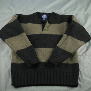 Suéter vintage GAP para hombre pequeño suéter de lana a rayas años 90 Hong Kong - Imagen 1 de 9