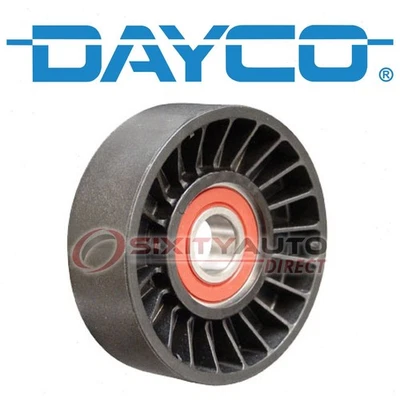 Dayco Drive Belt Idler Pulley for 1992-1995 Chevrolet Lumina APV 3.8L V6 - kq Foto 1 de 4