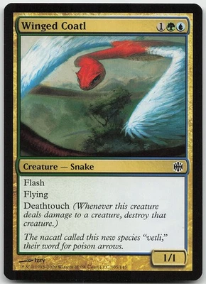 Winged Coatl 105 Common Alara Reborn NM MTG - Image 1 of 2