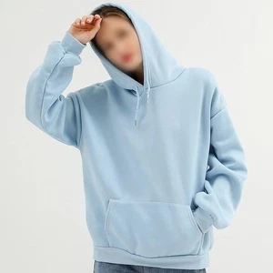 Loose Fit Pullover Hoodie For Women Solid Color With Drawstring Pocket - Picture 1 of 18